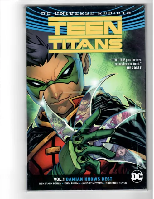 Teen Titans: Damian Knows Best (Vol. 1 - 2017) "Rebirth" by DC Comics TPB