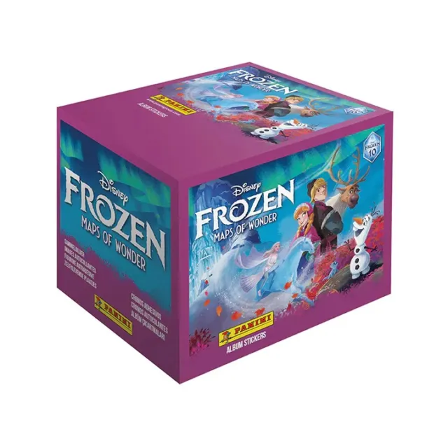 Panini Frozen Maps of Wonder Sticker Collection 2023 - Box of 36 packets