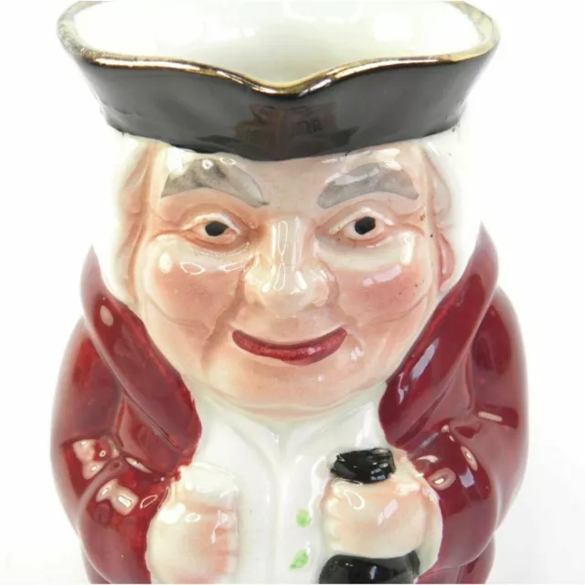 Vintage Staffordshire Shorter & Son hand painted character toby jug Widecombe