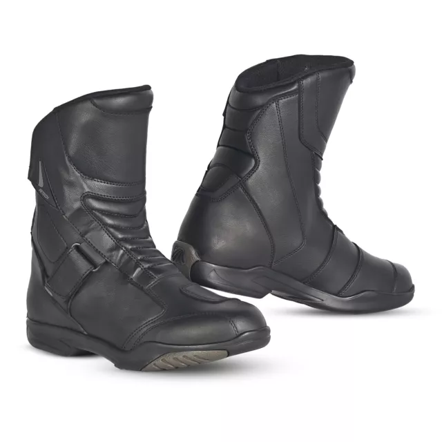 Botas Turismo De Moto De Para Hombre, Botas Blindadas Para Montar En Motocicleta