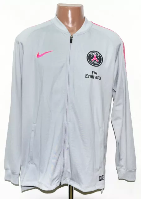 Psg Paris Saint Germain 2017/2018 Training Football Jacket Nike Size L