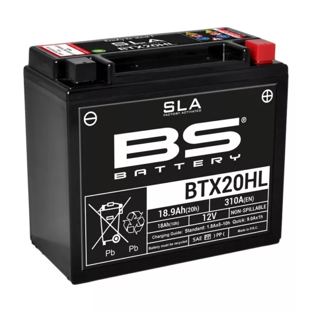 Batería BS Battery SLA BTX20HL (FA)