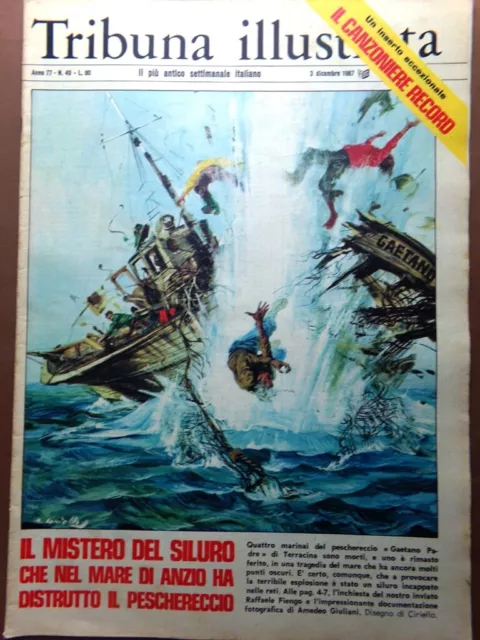 La Tribuna Illustrata 3 Dicembre 1967 Gaetano Padre Terracina Gerusalemme Kogel