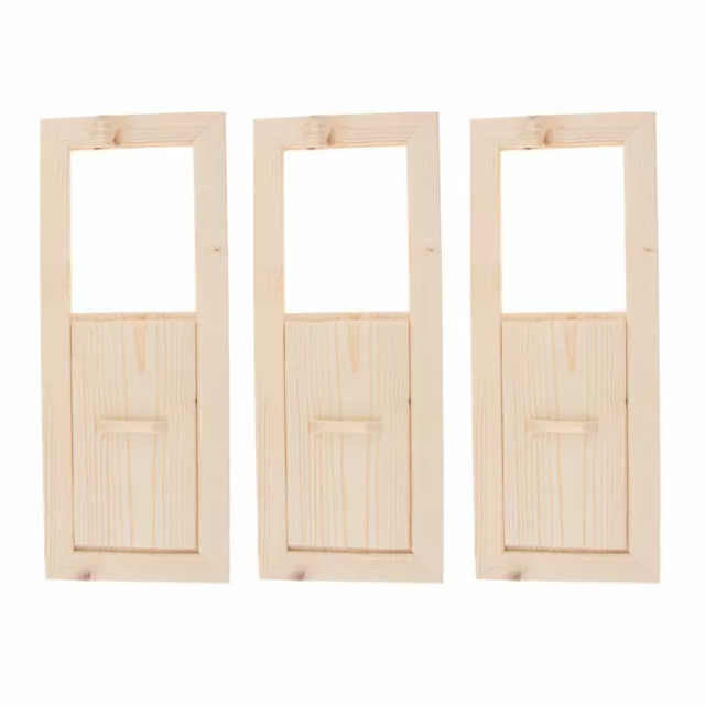 3Pcs Zedern Lüftungsklappe Lüftungsschieber Abluftschieber Lüftungsgitter Sauna