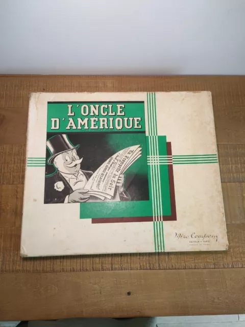 Ancien Jeu De société L'Oncle D'Amérique - Miro Company Paris 1946 - Complet