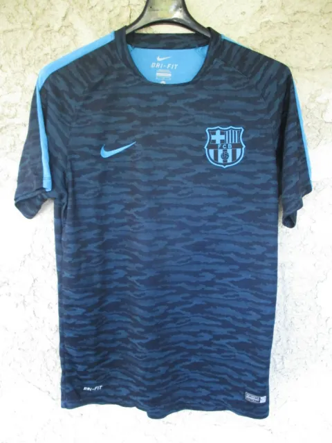 Maillot F.C BARCELONE BARCELONA training shirt NIKE Dri-Fit camiseta M