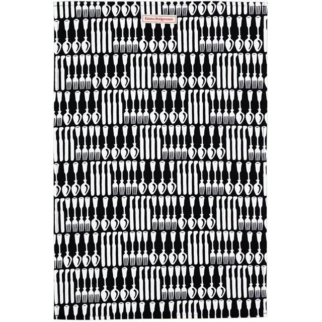 Emma Bridgewater Bumblebee & Polka Dot Tea Towel - 100% Cotton, 44x71cm