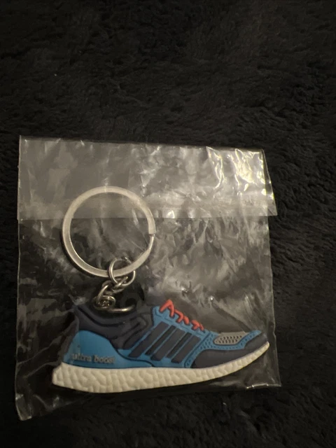 Aqua and Pink Ultraboost Keychain