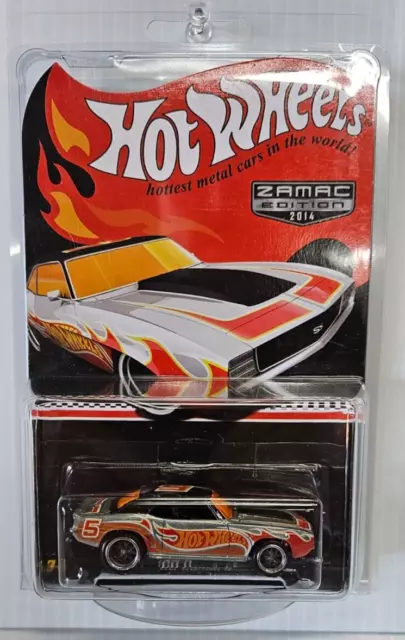 Hot Wheels 1:64 RLC 2014 Collectors Zamac 1969 Chevy Camaro SS