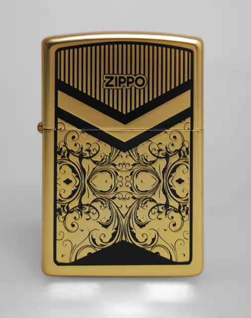Zippo Lighter Neo Classic 1 GDU Windproof Genuine Org Packing 6 Flint set Free