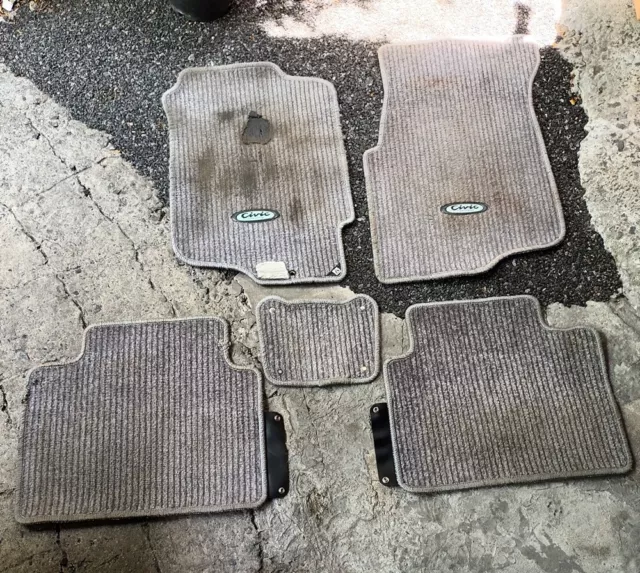 Set/5 Honda Civic 92-95 EG Ferio 4Door Hatchback floor mat right hand drive JDM