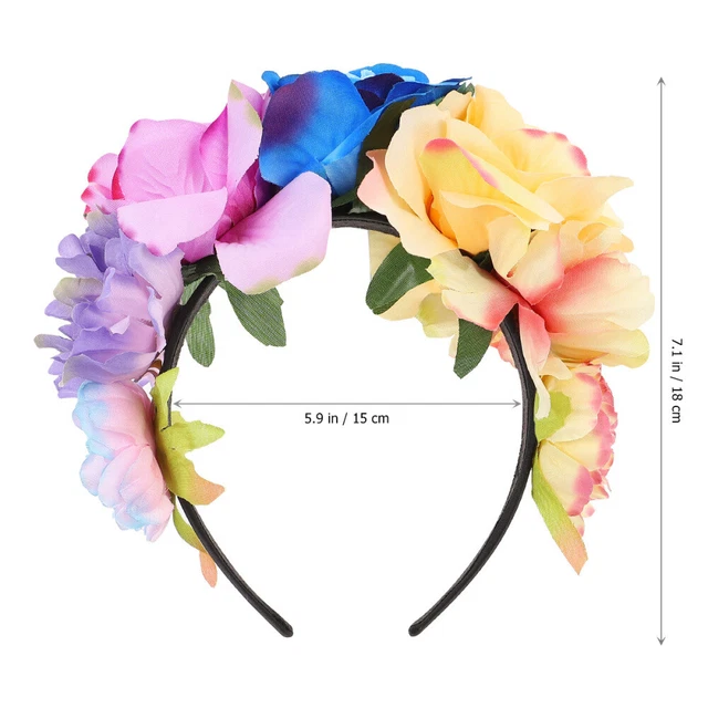 COSPLAY ACCESSORIES HALLOWEEN Headdress Fashion Headband Rose Hair Band