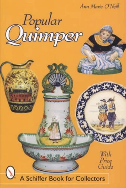 Vintage Quimper French Pottery Collector Reference Faience Henriot Etc w Prices