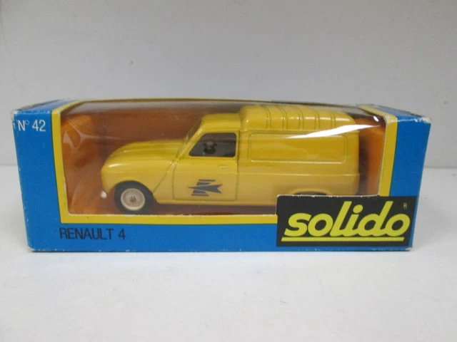 SOLIDO 1/60 RENAULT SAUNDERS TONER GAM N°3502 TOIT REMORQUE DETEINT