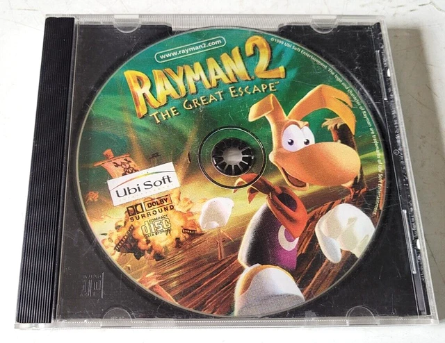 Rayman 2 : The Great Escape PC Big Box - Ubi Soft FR - Complet Bon état