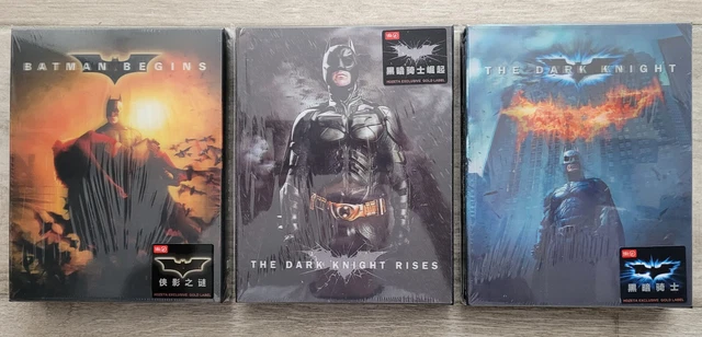 Trilogie Batman The Dark Knight Edition Hdzeta Steelbooks
