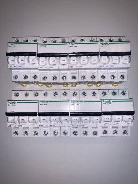 Disjoncteur IC60H 4P 32A Courbe D - Schneider Electric