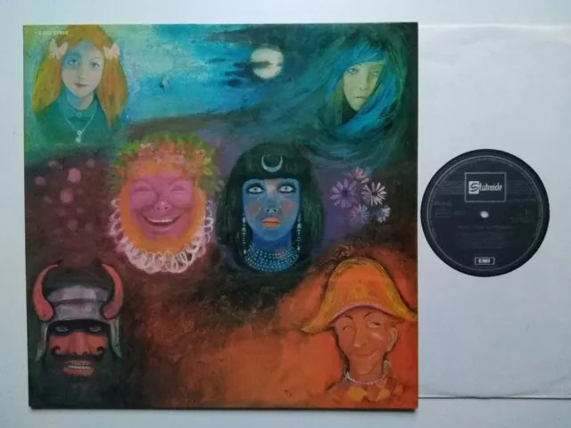 KING CRIMSON - "In the Wake of Poseidon" Vinyl LP ORG 1970 EMI West Germany