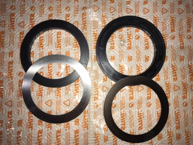 Genuine Stihl Ts410 Petrol Cut Off Saw New Blade Guard Rubber Kit.