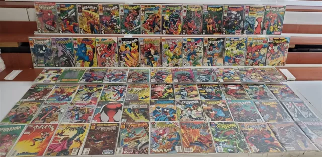 SPIDER-MAN (1990) #1-68 MARVEL COMIC FULL RUN LOT Todd McFarlane HI GRADE NM/M