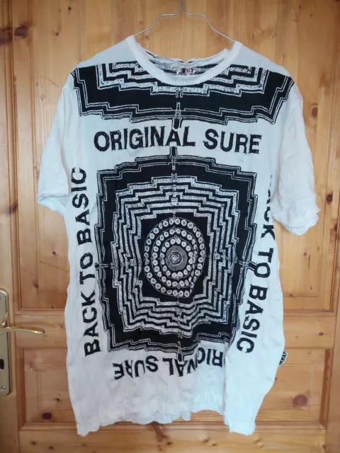 T-shirt SURE Original -BACK TO BASIC - Ethnic quality T-Shirt 100% coton - LARGE