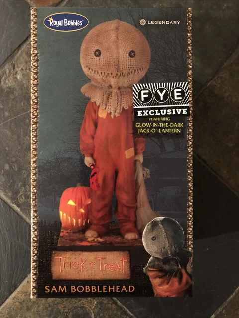 Royal Bobbles Trick’r Treat Sam Glow in The Dark Bobblehead