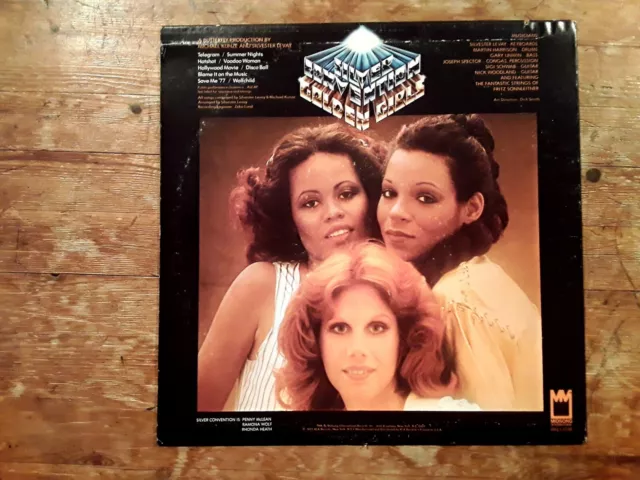 Golden Girls - Silver Convention - Soul - Vinyl  Lp - 1977 - Play  Tested 2