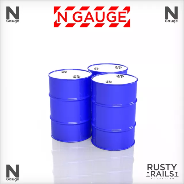 048 | Oil Barrels (Pack Of 20) - N Gauge