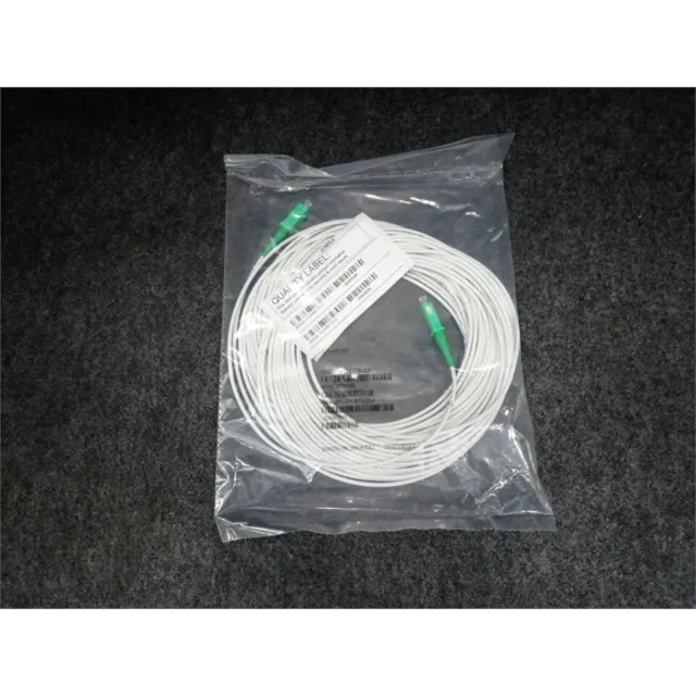 Corning 444401UR1BF075F Fiber Optic Jumper Cable, 75', SCAPC, Simplex, SM