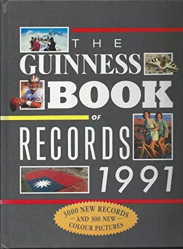 The Guinness Book of Records 1991, McFarlan, Donald .(Editor), Used; Acceptable