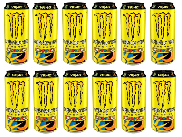 12x Monster Energy Drink Doctor Energiegetränk Alkoholfreies Zitrusgetränk 500ml