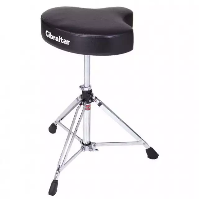 Gibraltar 6608 Drum Throne Stool Motorcycle Style Deluxe GI6608