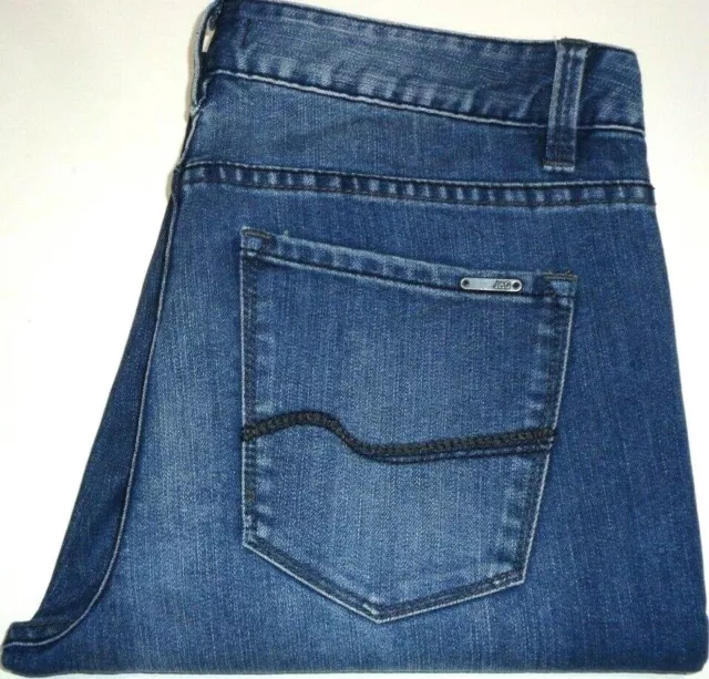Jag Womens Size 10 Measured W29 X L33 Mid Rise Straight Blue Denim Jeans