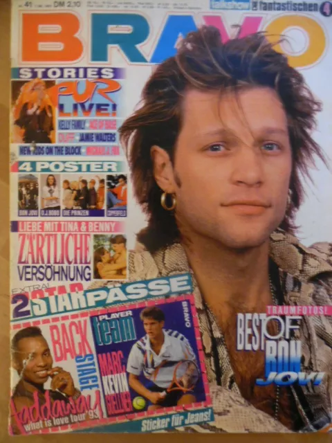 BRAVO 41- 1993 (1) Bon Jovi PUR Kelly Family Fanta 4 DJ Bobo Prinzen Copperfield
