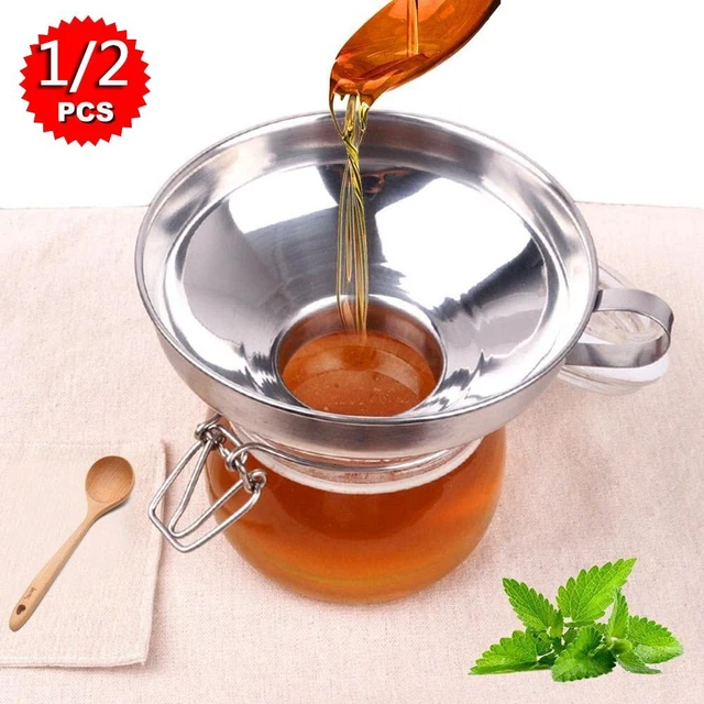 1/2 imbuto di riempimento in acciaio inox imbuto di incasso imbuto per marmellata imbuto di riempimento