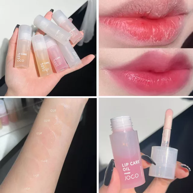 Labios Aceite Brillo Ciruela Serum Base Maquillaje Cristal Gel Hidratante  <