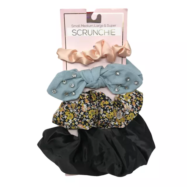 Nordstrom Hair Ties Scrunchies Various Sizes Set Womens NWT