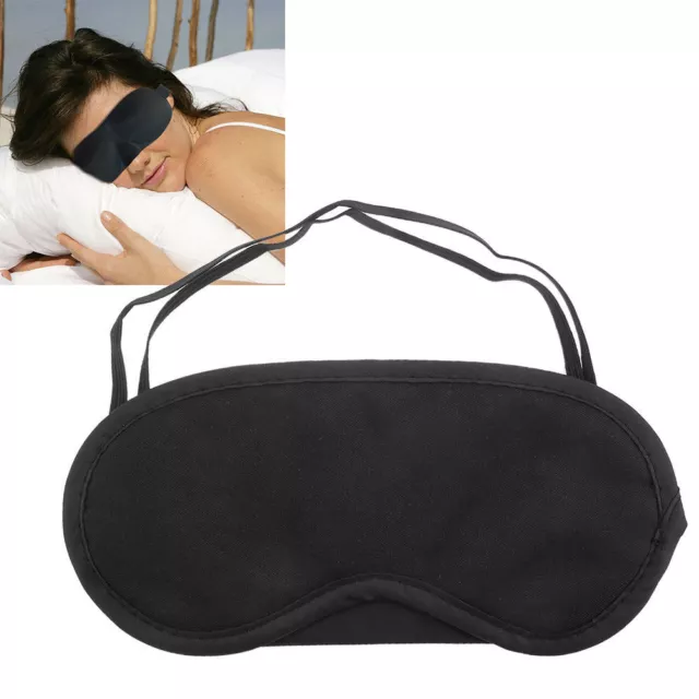 5 X Masque De Sommeil Nuit Relaxation Pour Yeux Anti Fatigue Voyage Dormir Neuf 3