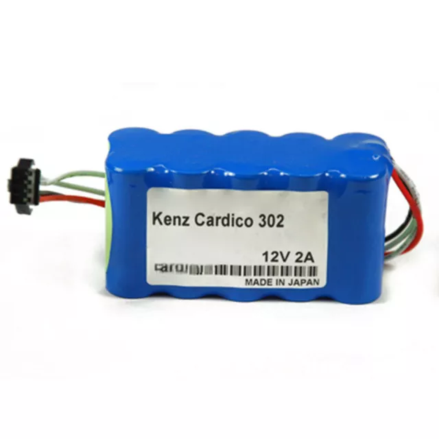 12V 2A Battery For Kenz Cardico 302 Replace HHR-20AF25G