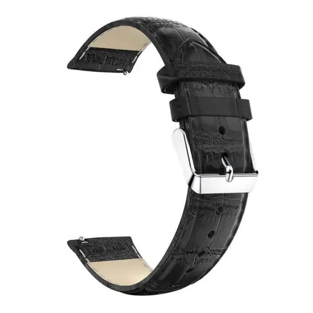 For Garmin Vivoactive 3 Strap Crocodile Leather Watch Band 2