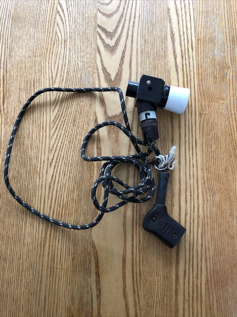 Cable e interruptor de luz para equipo de cuarto oscuro vintage
