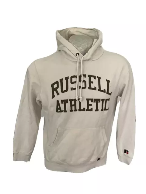 RUSSELL ATHLETIC Felpa con cappuccio uomo Maglia Sportiva Hoodie anni 90 Vintage