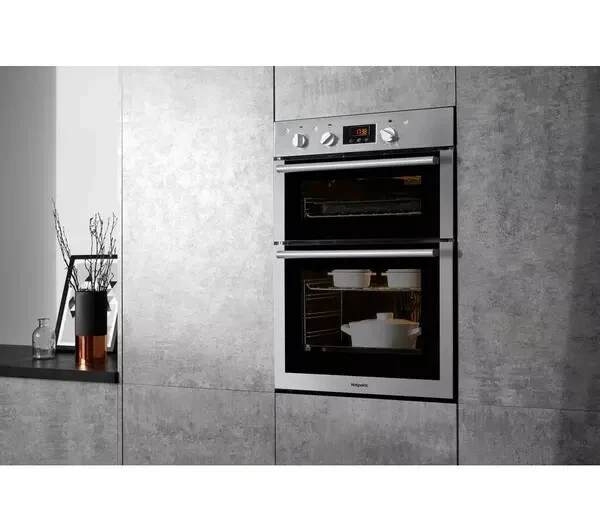 Hotpoint class 4 dd4 541 ix electric double oven deals