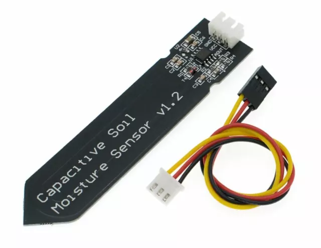 Analog Capacitive Soil Moisture Sensor V1.2 Corrosion Resistant WithCable, UK 2