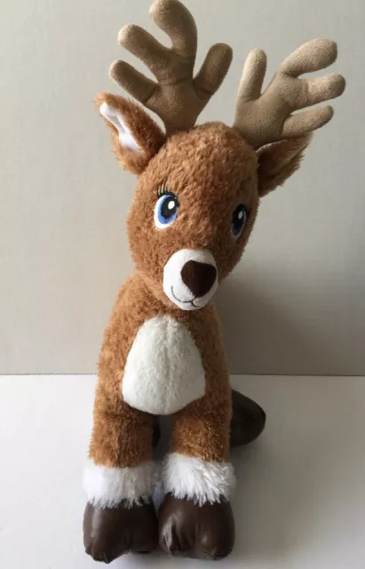 Build A Bear VIXEN Plush Stuffed Christmas  Sparkle Reindeer 18" Brown Deer