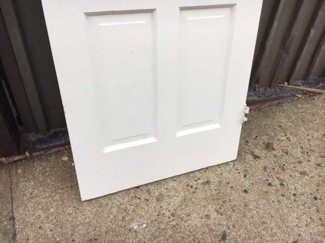 c1900 Victorian era 6 panel pantry or closer door 80" x 28" x 1.5" period knob 11