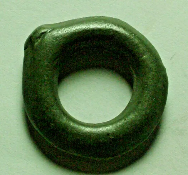 Genuine ancient Celtic Greek ring proto money curency pre coin age 5 BC Danube