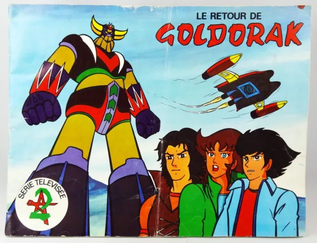 Goldorak - Album collecteur de vignettes "Le Retour de Goldorak" - A.G.E. 1982