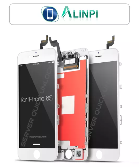 Pantalla Completa AAA+ para iPhone 6S Blanca / Blanco Táctil + LCD + Marco