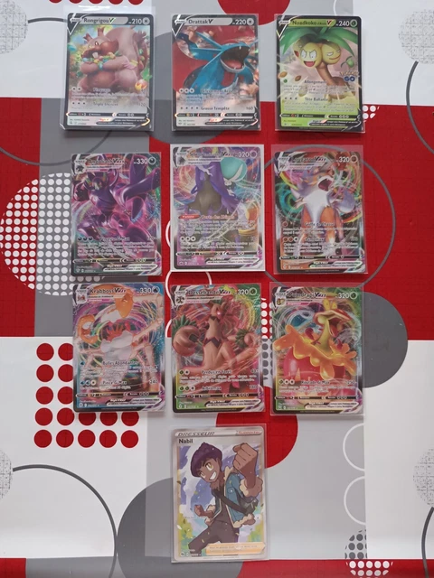 LOT DE 10 cartes Pokémon rares ou brillantes avec 1 ULTRA RARE garantie